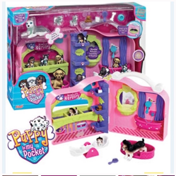 🎁2 for $15- Vintage 🐶Puppy in My Pocket So Soft 🍼Newborn Nursery - Picture 15 of 15